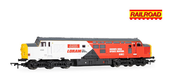 R30436 RailRoad Loram Class 37 - 'An Comunn Gaidhealach' 37418 SPECIAL OFFER