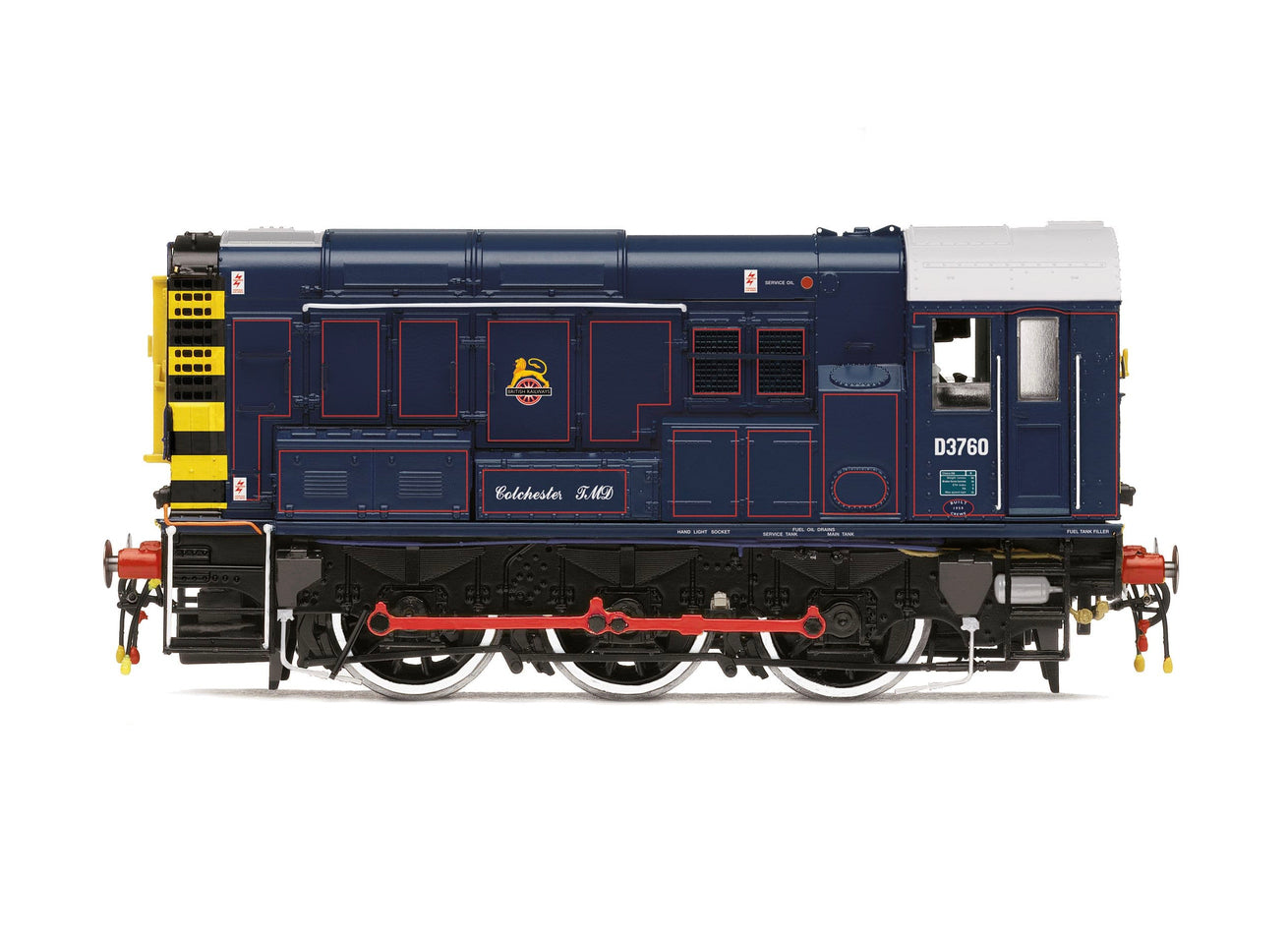 R30507 - Hornby - OO - BR Class 08 D3760 Colchester TMD