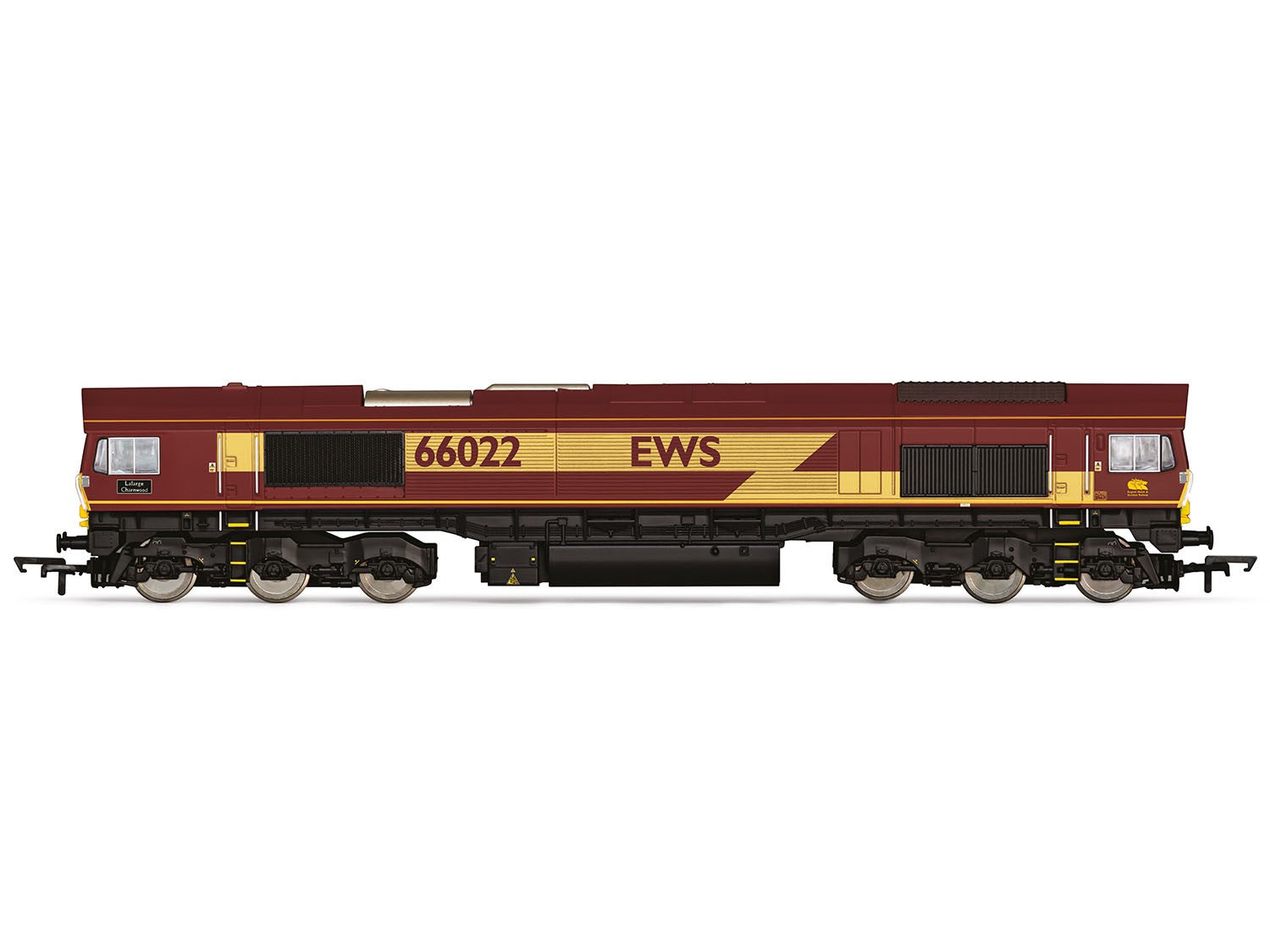 R30532 - Hornby - OO - RailRoad: EWS - Class 66 - 'Lafarge Charnwood' 66022