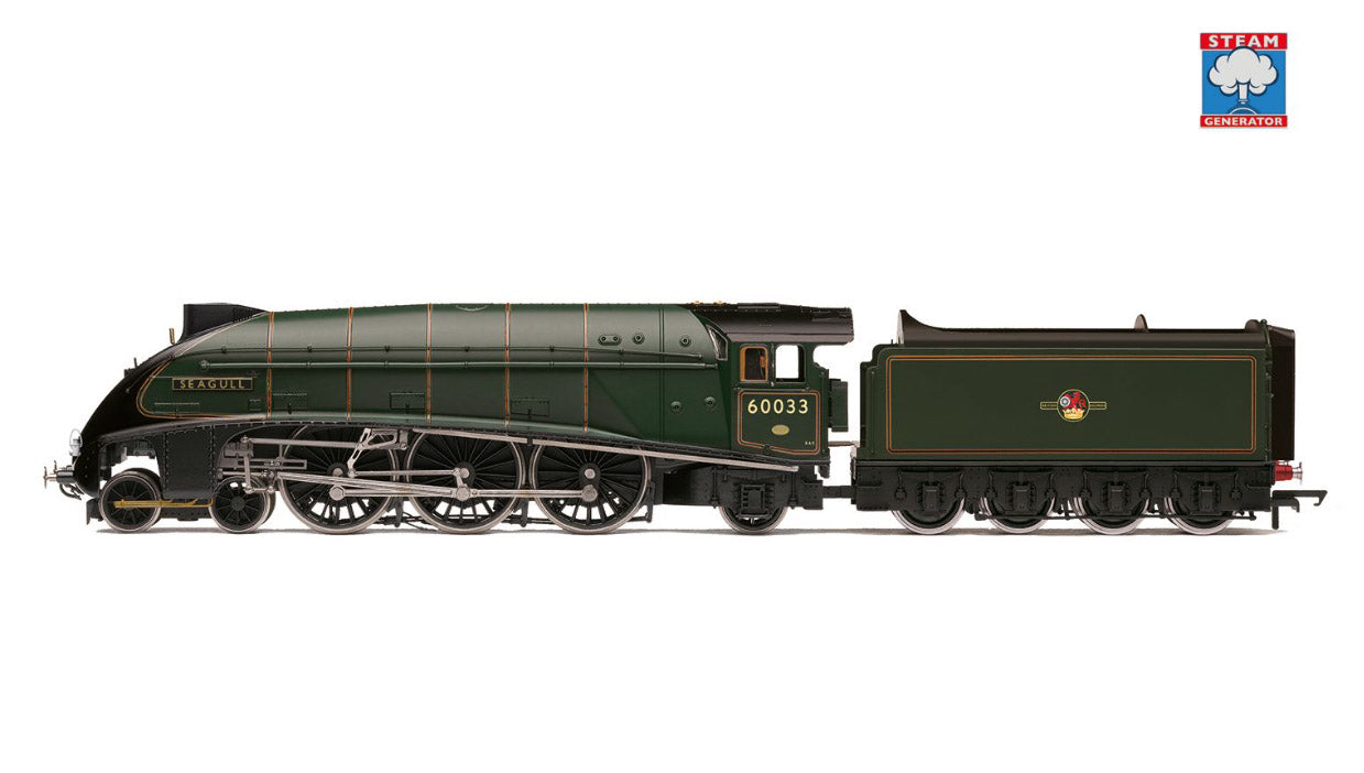R30552SS - Hornby - OO - BR Class A4 Seagull 60033-Steam Generator