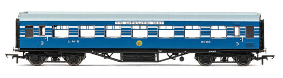 SPECIAL OFFER Hornby R40056B LMS, Stanier D1981 Coronation Scot 57' RTO, 9006