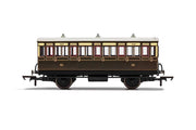 SPECIAL OFFER Hornby R40112 GWR, 4 Wheel Coach, 3RD Class with Fitted Lights,1889