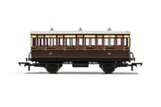 SPECIAL OFFER Hornby R40112A GWR, 4 Wheel Coach. 3RD Class with Fitted Lights,1882