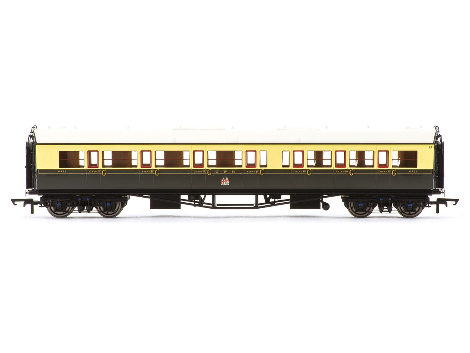 R40467 - HORNBY - GWR Collet Coaches Corridor Composite LH 6521