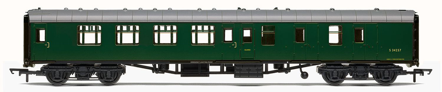 R40516 - Hornby - OO - BR (SR) MK1 BSK S34257