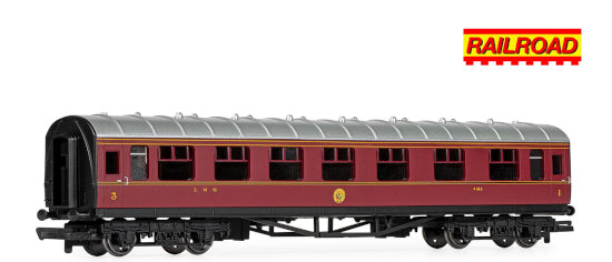 R4388 RailRoad; LMS - 4183 Composite Coach