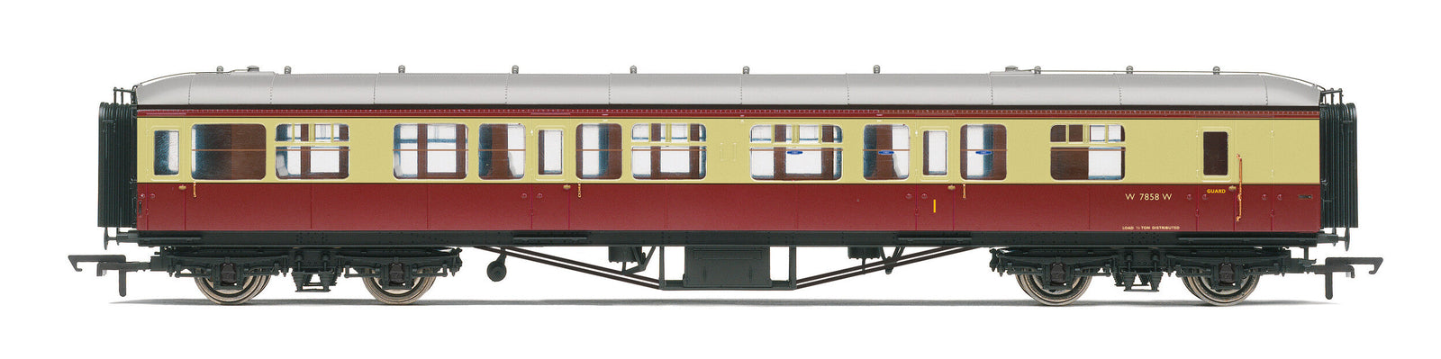 R4408B - Hornby - BR Hawksworth Brake Composite W7858W