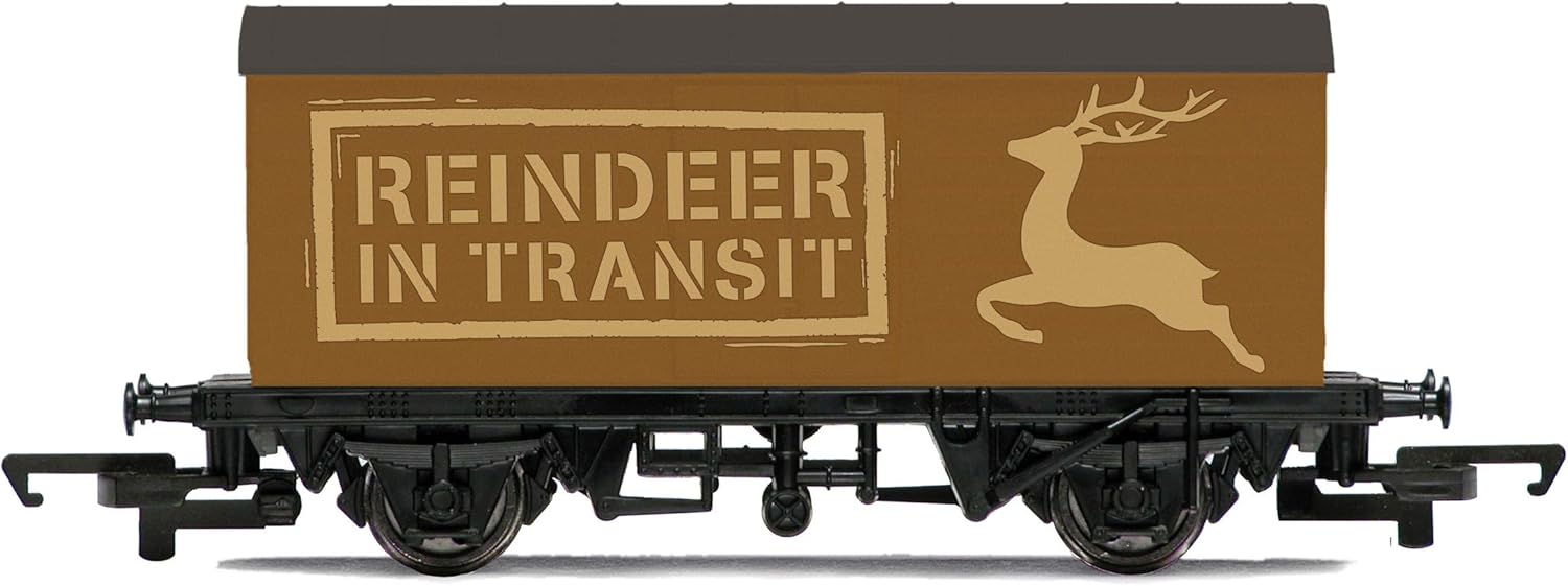 RailRoad Santas Reindeer Wagon