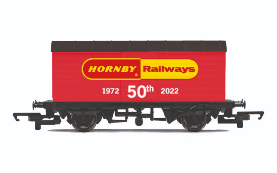 SPECIAL EXCLUSIVE DEAL Hornby R60086 'Hornby Railways 50th Anniversary Wagon', 1972-2022