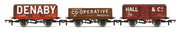 Triple Wagon Pack, Denaby Colliery, Leicester Co-Op & Hall