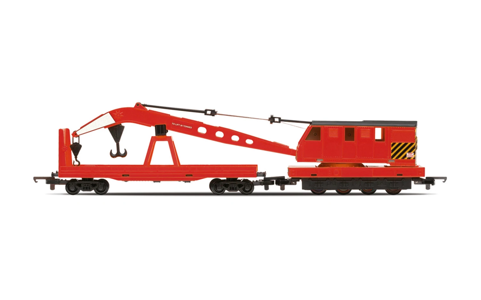 R6881 - Hornby - OO - RailRoad Breakdown Crane - Era 5