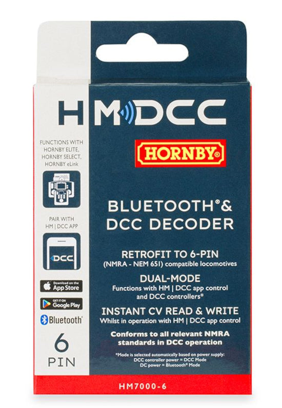 Hornby R7321 HM7000 - 6 - BLE decoder 6 Pin - No Sound