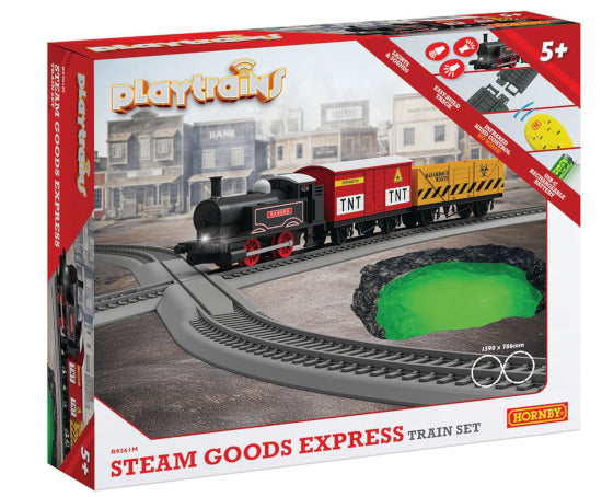R9361M Playtrains - Steam Goods Express Train Set SPECIAL OFFER