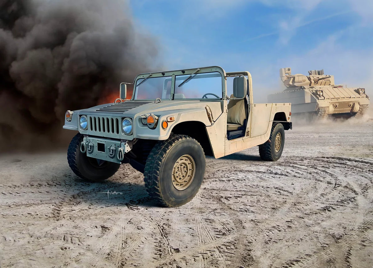 RL03366 - Revell - US HMMWV M1097A2 (1:35 Scale)