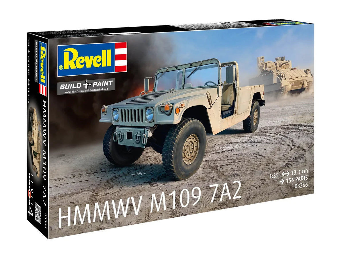 RL03366 - Revell - US HMMWV M1097A2 (1:35 Scale)
