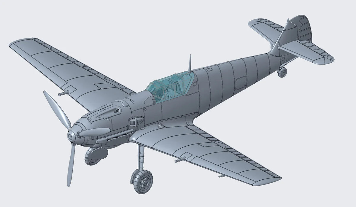 RL03781 - Revell - German Messerschmitt Bf109E-3 (1:72 Scale)