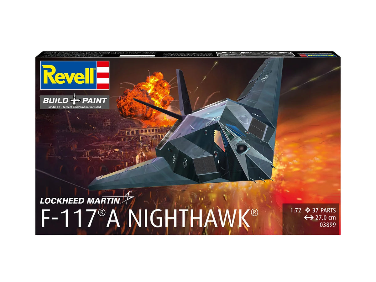 RL03899 - Revell - US F-117A Nighthawk (1:72 Scale)