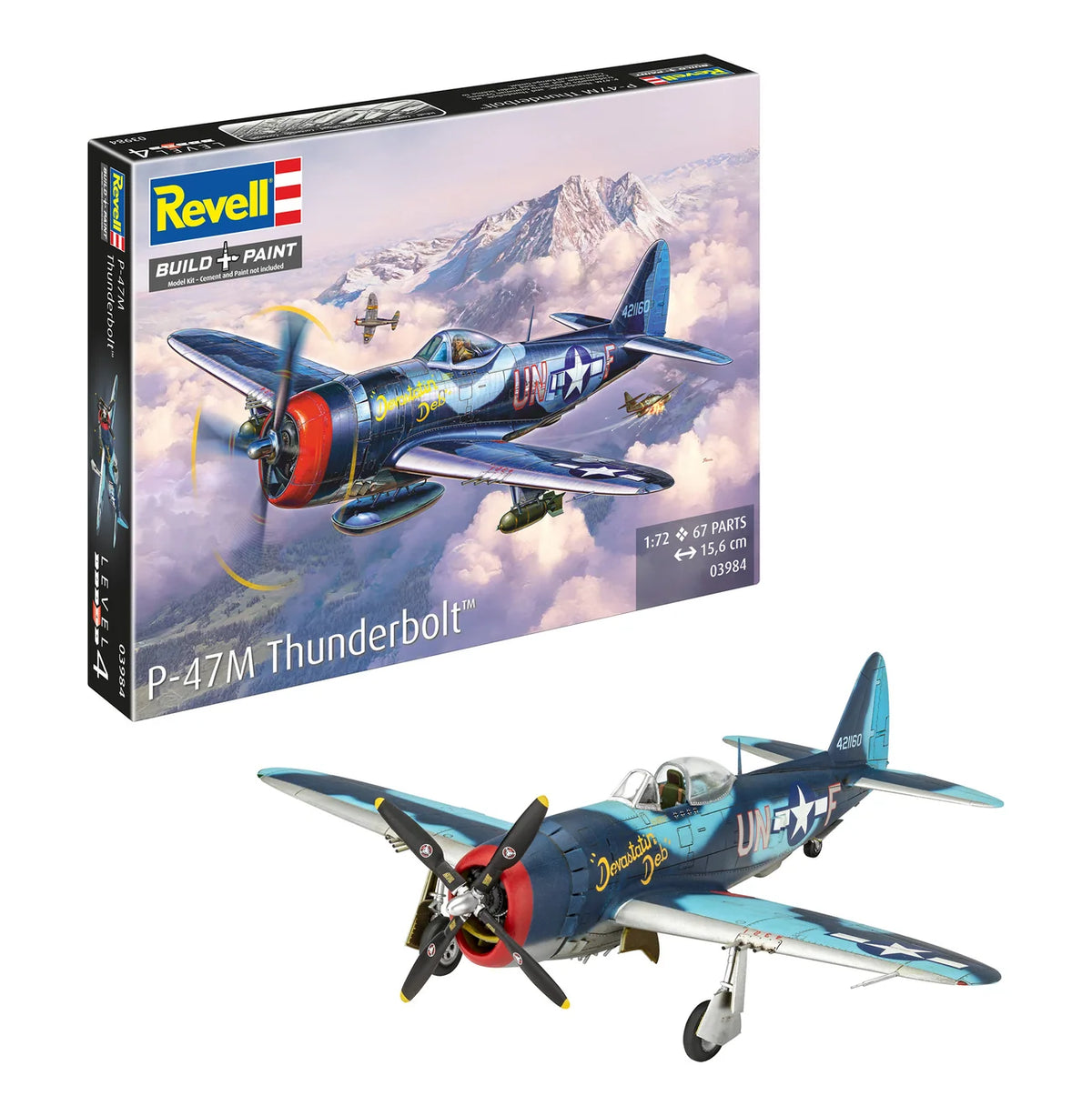 RL03984 - Revell - US P-47 M Thunderbolt (1:72 Scale)