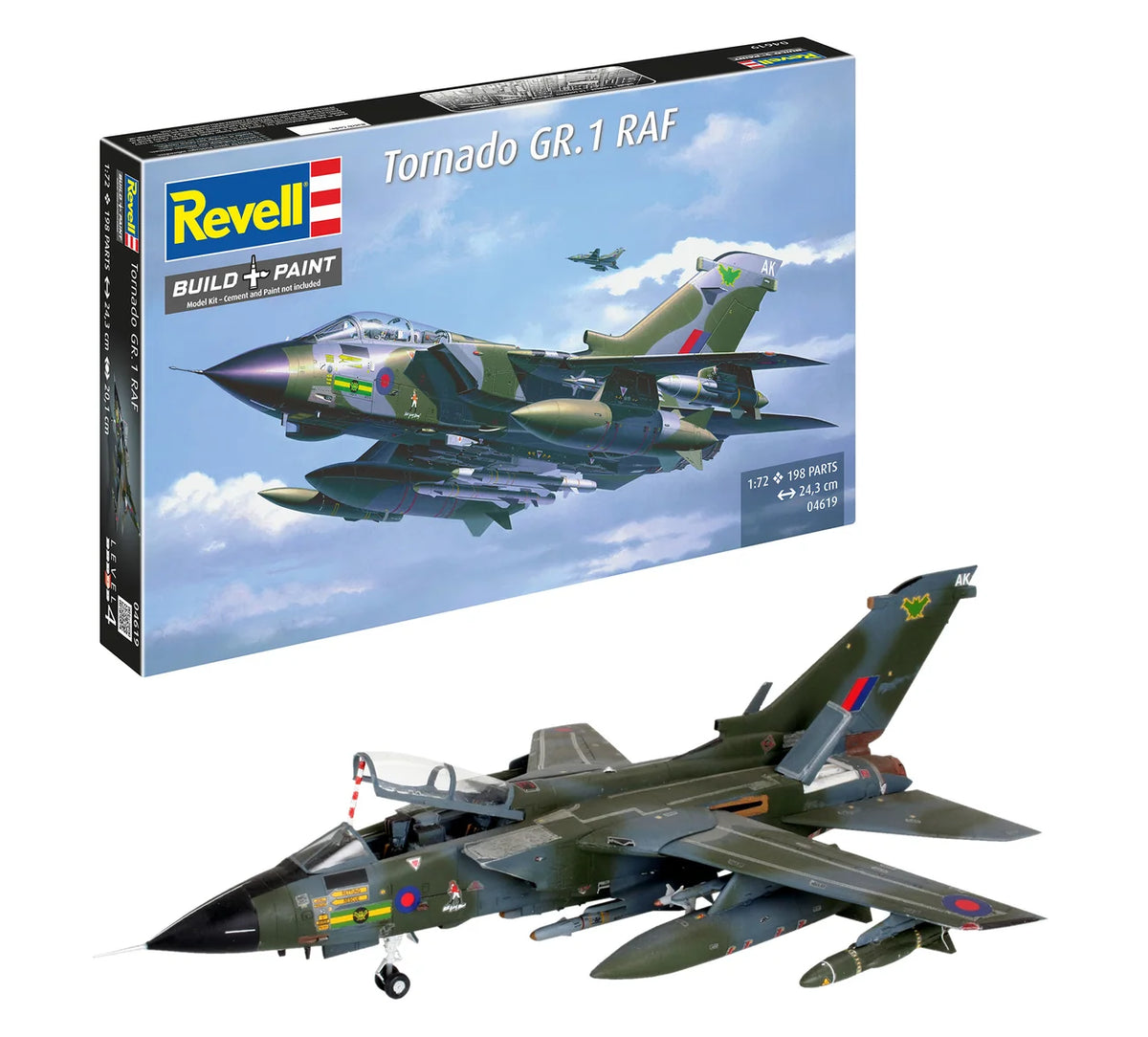 RL04619 - Revell - British Panavia Tornado GR.1 RAF (1:72 Scale)