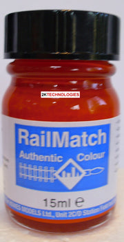 RM204 - Railmatch - Enamel Rail Red Enamel Paint (15ml)