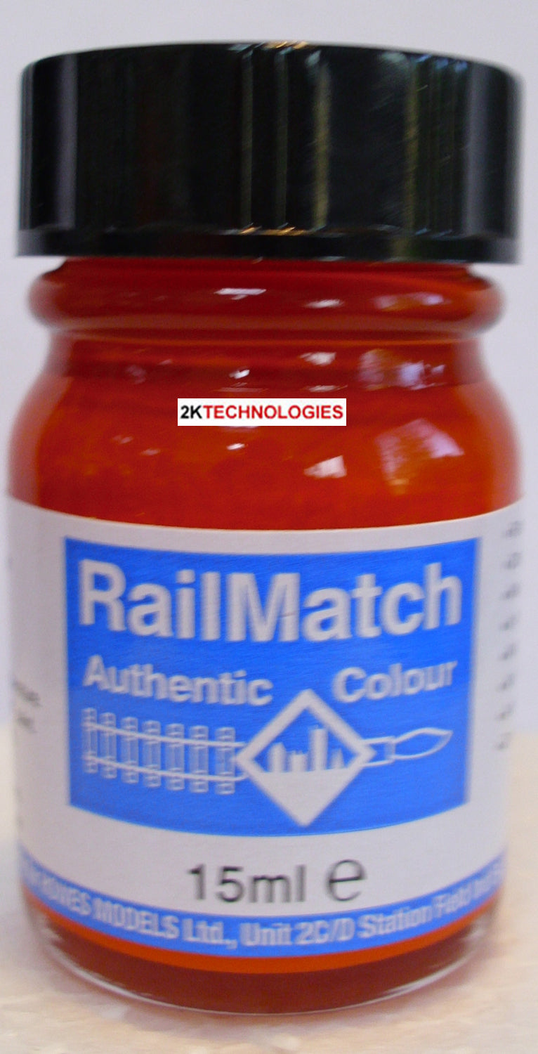RM204 - Railmatch - Enamel Rail Red Enamel Paint (15ml)