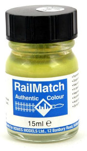 RM302 - Railmatch - BR Yellow/Green Enamel Paint (15ml)