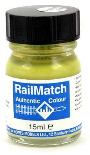 RM302 - Railmatch - BR Yellow/Green Enamel Paint (15ml)