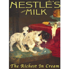 Severnside - Metal fridge magnet: Nestle's Milk