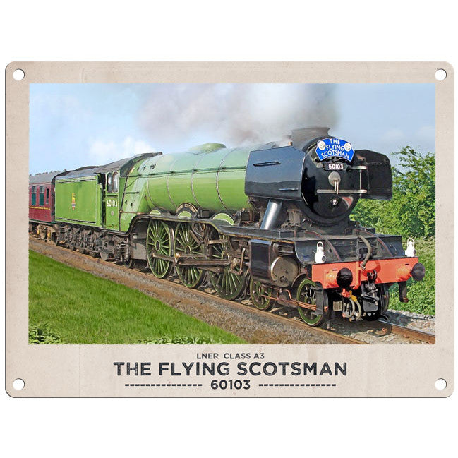 Metal Fridge Magnet (RL) LNER Class A3 'The Flying Scotsman' 60103