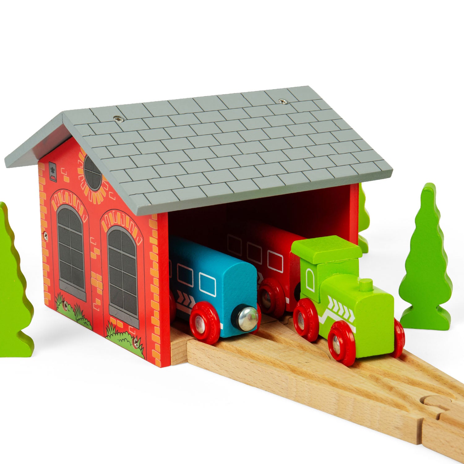 R/BJA/DESN - BigJigs - Double Engine Shed