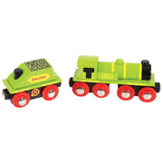R/BJE/BGE/BJT419 - BigJigs - Big Green Engine & Coal Tender