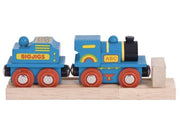 R/BJE/BLU - BigJigs - Blue ABC Engine