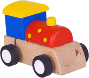 R/BJ/CWWTBJ976 - BigJigs - Clockwork Wooden Train