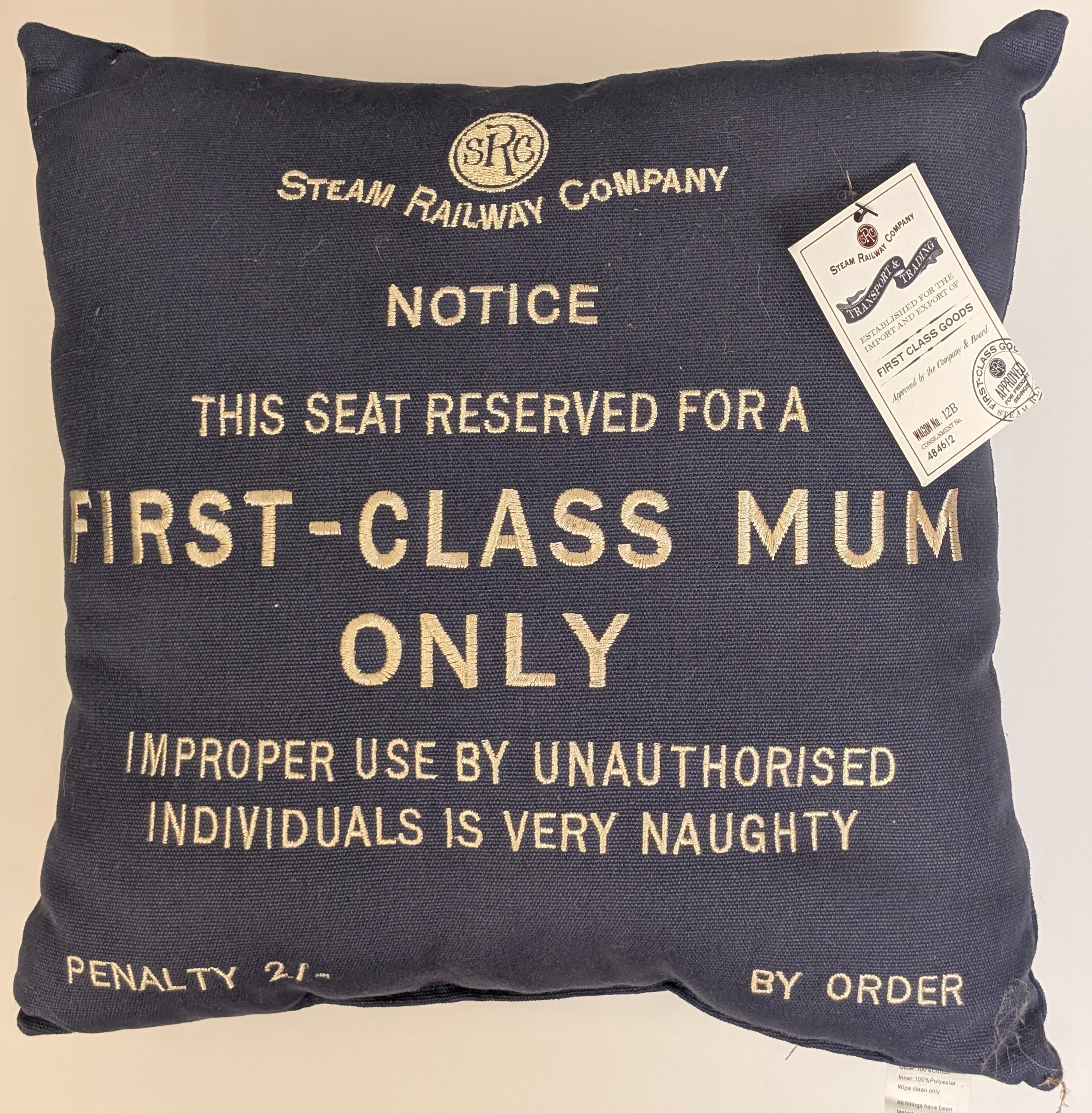 Cushion (First Class Mum)