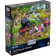 House of Puzzles Jigsaw Full Steam Ahead (Flying Scotsman)