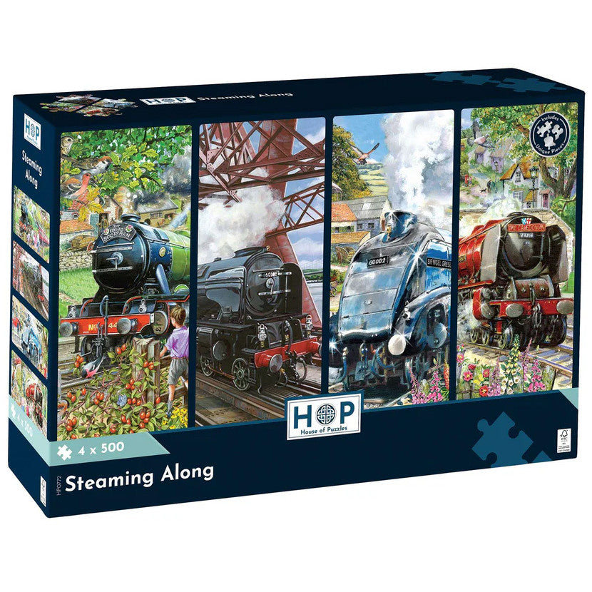 House of Puzzles - Jigsaw Steaming Along