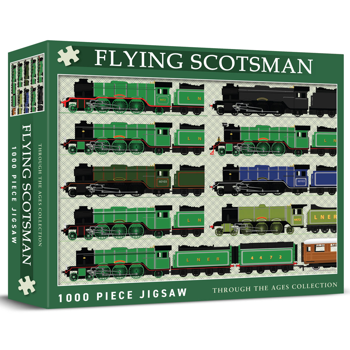 R/J/TTACFS - Jigsaw - 'Flying Scotsman Through the Ages' - 1000 piece