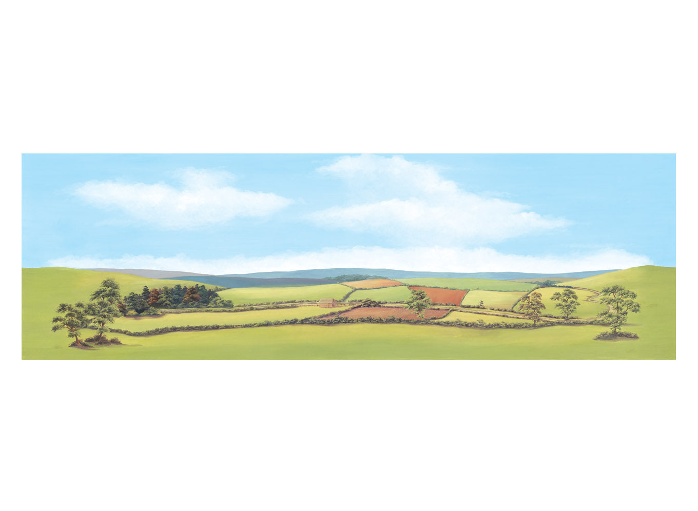 Backscene, Country Landscape