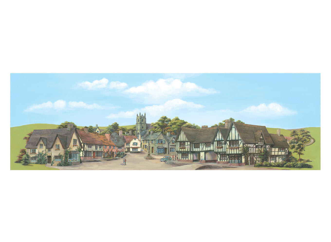 Backscene, Town, Provincial