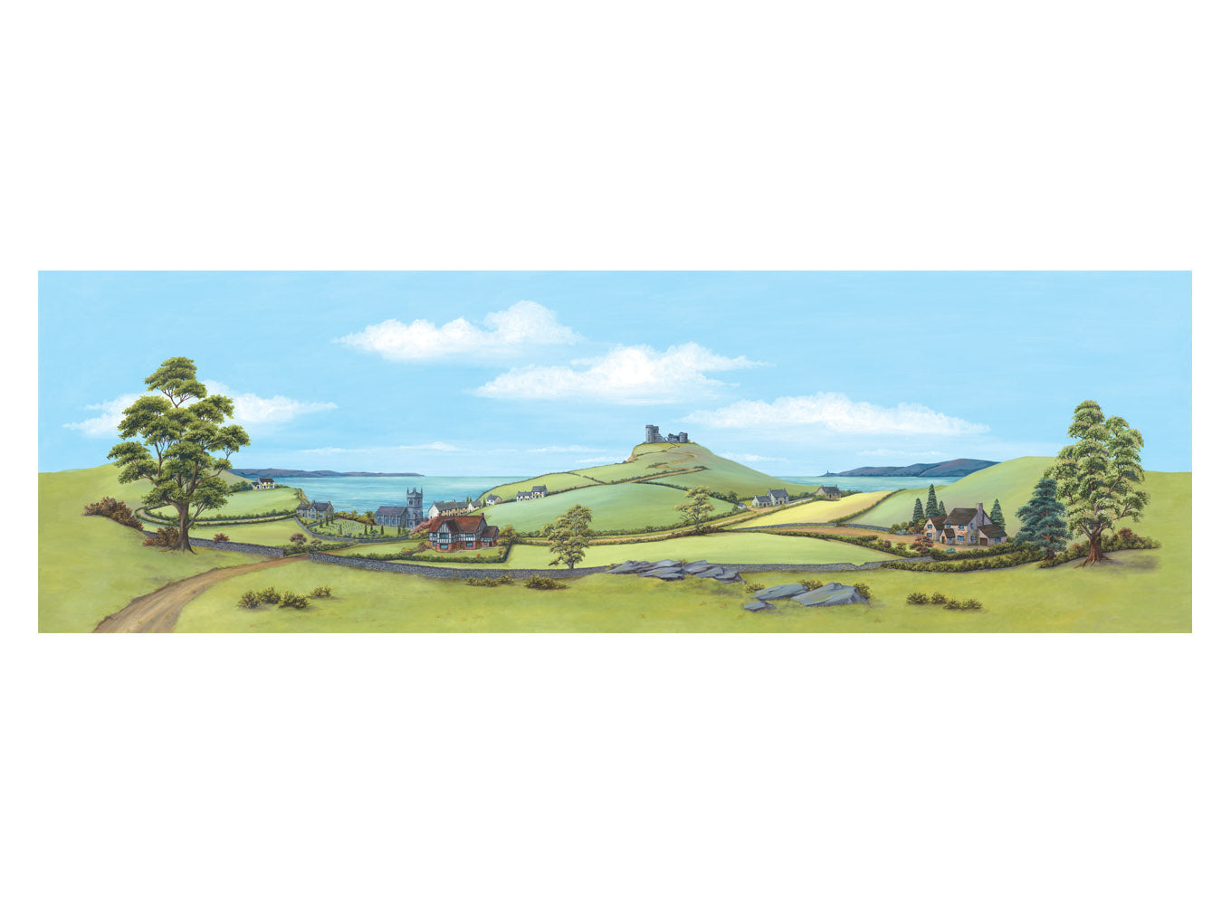 Backscene, Country Seascape