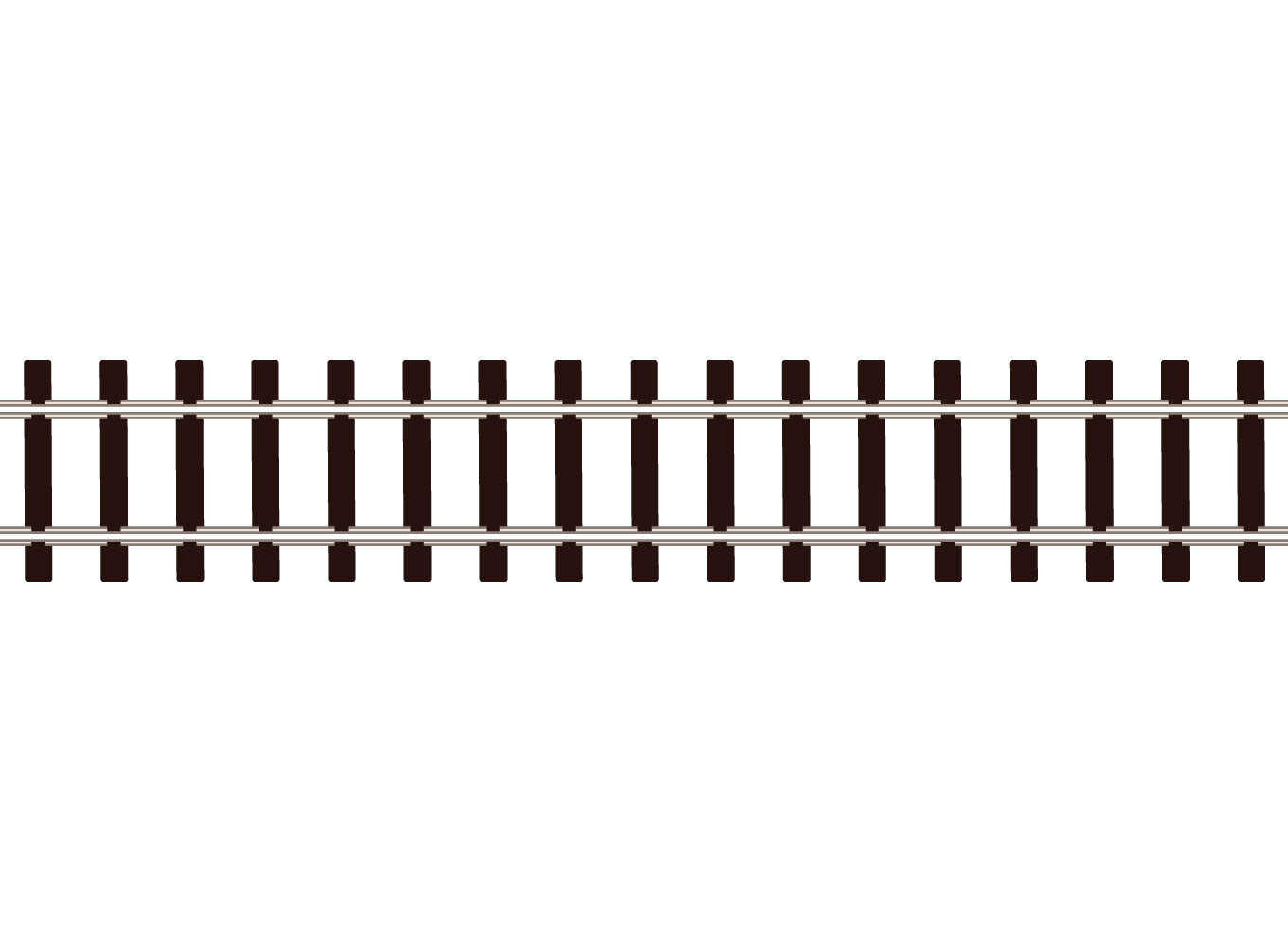 SL-300F Flexible Track with Wooden Sleeper Code 55