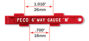 SL336 6ft Way Gauge