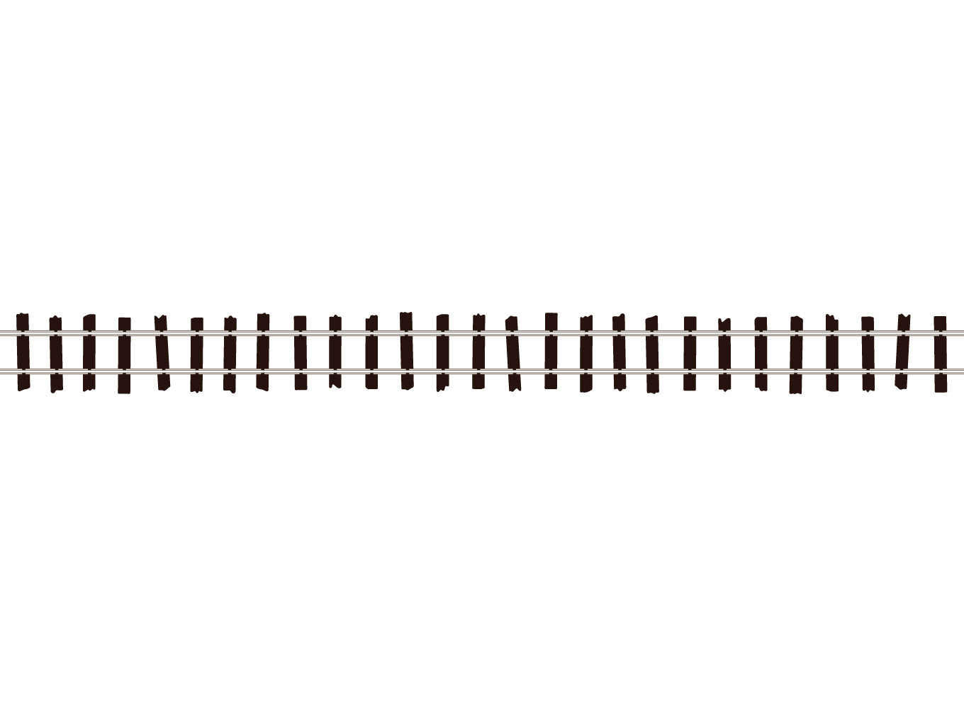 SL-400 Flexible Track Irregular Sleeper