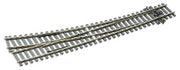 SLE186 - PECO Streamline - Code 75 Curved Large Radius Right Hand Turnout Electrofrog