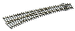 SLE187 Turnout C75 Curved Lar Rad LH ELE