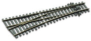 SLE192 - PECO Streamline - OO/HO - Code 75 Small Radius Left Hand Turnout Electrofrog