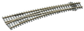 SLE87 Turnout C100 Curved Large Radius LH