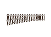SLU1292 - PECO Streamline - TT:120 - Code 55 Small Radius Turnout Left Hand Unifrog
