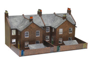 C5 Four Red Brick Terraced Backs