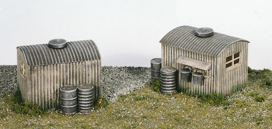 SS22 - Lamp Huts With Oil Drums